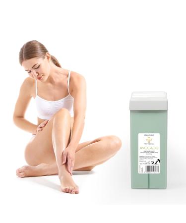 Guill Avocado Wax Gold 100ml - Professional Quality Wax for Legs Armpits & Body | Hypersensitive Skin | Pack of 12 | Easy Application - Buy Online on GoSupps.com