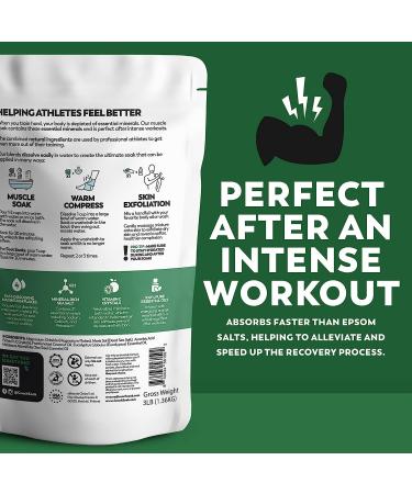 Coach Soak Recovery Bath Soak | Natural Magnesium Flakes with 21 Minerals, Essential Oils & Dead Sea Bath Salts | Fast-Absorbing Post Workout Rejuvenation (Eucalyptus Tea Tree) - Buy Online on GoSupps.com