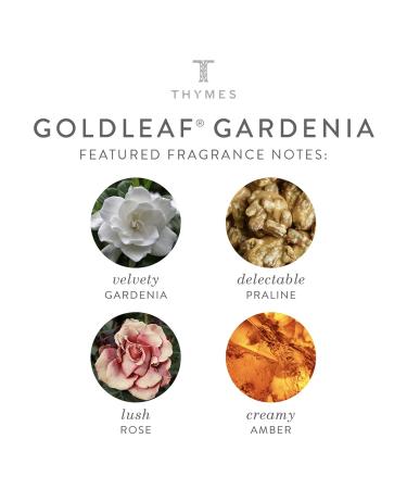 Thymes Goldleaf Gardenia Eau de Parfum (1.75 fl oz) Goldleaf Gardenia 0.29 Fl Oz (Pack of 6) - Buy Online on GoSupps.com