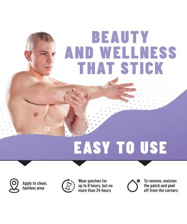 TOLEVITA Collagen Patches - 36 Pcs | with Collagen Type 1 & 2 | Supports Skin Elasticity Hydration & Firmness | Patches for Smooth Youthful Skin & Active Lifestyles - Buy Online on GoSupps.com