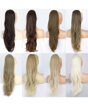 Ponytail Extension Drawstring Ponytail Extension 26 Inch Long Wave Pony Tails Hair Extensions for Women Synthetic Fake Ponytails Natural Looking Ponytail Hairpieces Ponytail Hairpiece for Women (Co 26inches 002 - Buy Online on GoSupps.com