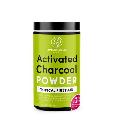 Hardwood Activated Charcoal Powder - Topical First Aid - 1 Quart 10 Ounce (Pack of 1)