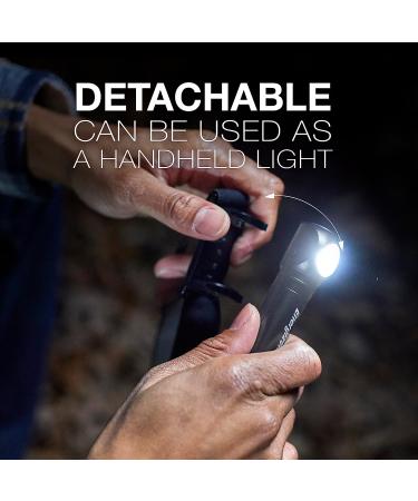 ENERGIZER Rechargeable X1000 LED Headlamp - 1000 Lumen Turbo Mode, IPX4 Water Resistant, USB Cable Included - Gray Steel - Buy Online on GoSupps.com