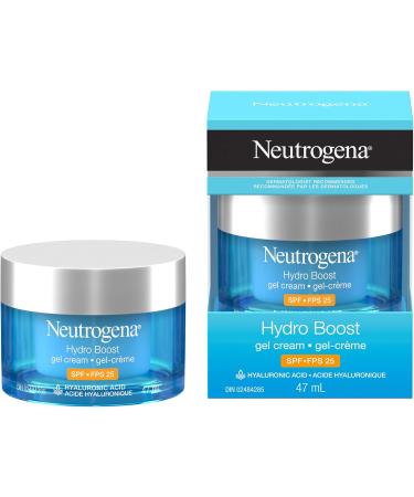 Neutrogena Hydro Boost Gel Face Cream Spf 25 With Broad Spectrum Uva/uvb Hydrating Hyaluronic Acid & Antioxidants Oil 47 ml (Pack of 1) & Hydro Boost Hydrating Cleansing Gel 230mL Sheet Mask + SKIN_CLEANING - Buy Online on GoSupps.com