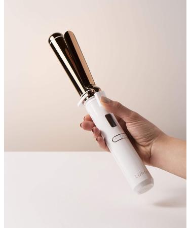 Lunata Cordless 2-in-1 Curling Iron & Wand | 1.25 Inch Titanium Barrel Hair Curler | Convertible & Portable Styling Tool for International Shipping - Buy Online on GoSupps.com