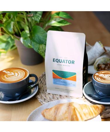 Equator Coffee Roasters North Star Espresso Blend Sweet Cocoa & Dark Cherry Velvety Finish Ethically Sourced Organic Canadian Roast Celestial Brilliance in Every Sip North Star Espresso 908 g (Pack of 1) - Buy Online on GoSupps.com