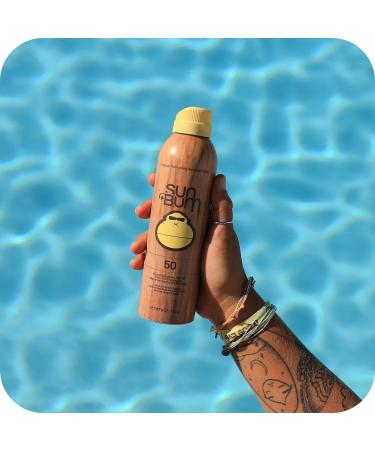Sun Bum Original SPF 50 Moisturizing Sun Cream Spray 200ml - Vegan & Reef Friendly - Buy Online on GoSupps.com