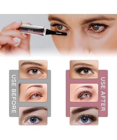 Buy Heated Eyelash Curler - Electric Travel Curler with 4 Heating Modes & Quick Pre-Heat | Long-Lasting Natural Curls (Black - Buy Online on GoSupps.com