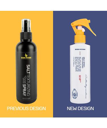 Men's Salt Texturizing Spray 6.8 fl oz - Matte Finish for Texturized Hold - Styling Primer - Water Based with Texture & Volume - Natural Vegan & Cruelty Free - Buy Online on GoSupps.com