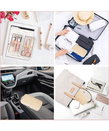 8-Piece Pink Manicure Set for Women - Professional Stainless Steel Nail Clippers and Pedicure Kit - Buy Online on GoSupps.com