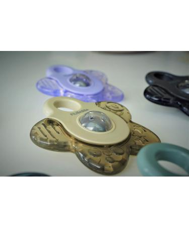 Filibabba Cooling Teething Rings - Pack of 2 | Water-Filled Teething Aid for Babies | Grey Teething Rings for Soothing - Buy Online on GoSupps.com