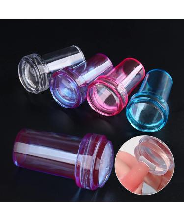 Sanwood Nail Art Stamp - Portable & Reusable Nail Tool for Perfect Manicure | Transparent Nail Seal - Buy Online on GoSupps.com