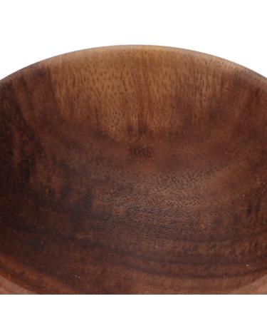 Large Capacity Wooden Shaving Soap Bowl - Portable Shaving Foam Mug for Men & Barber Shops - Buy Online on GoSupps.com