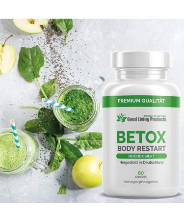 Buy Betox Body Restart - Best Intestinal Cleansing & Detox Supplement (180 Capsules) - Fast Worldwide Shipping - Buy Online on GoSupps.com