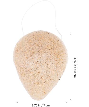 Lurrose Compressed Sponges Natural Facial Cleansing Sponges Facial Exfoliator Wash Scrub Skin Cleanser Exfoliating Bath Sponge Body Puff - Buy Online on GoSupps.com