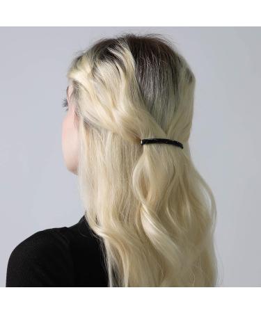 Aurora Pin Hair Barrettes Clips Set - Medium Plastic Dome Styling Accessories | 18 Colored Pieces | Made in Korea - Buy Online on GoSupps.com