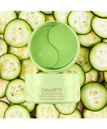 Pixi DetoxifEYE Depuffing Hydrogel Under-Eye Patches with Hyaluronic Acid, Gold & Caffeine - Hydrating Eye Treatment - Buy Online on GoSupps.com