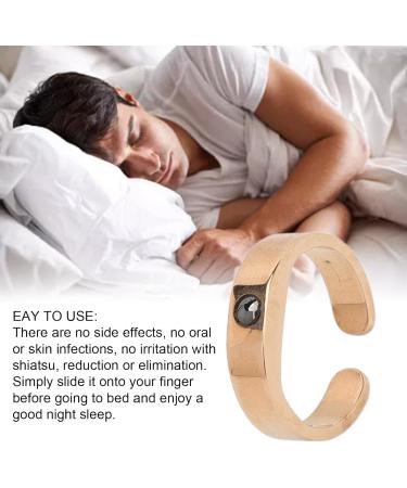 Buy Large Open Snoring Ring - Electroplating Massage Ring for Better Sleep & Breathing - International Shipping Available - Buy Online on GoSupps.com