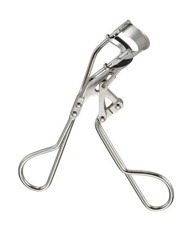 JAPONESQUE Power Curler Eyelash Curler Instant Lash Curler for Longer Lashes Silicone Pad Nickel Finish