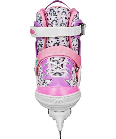 Lake Placid Monarch Adjustable Ice Skates for Kids - Mini Unicorn Small (11-1) - Buy Online on GoSupps.com