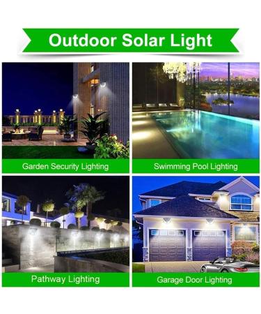 Courtyard Light Solar Light Outdoor Solar Lamp with Motion Solar Led Light Waterproof Sunlight Powered for Garden Decoration - Buy Online on GoSupps.com