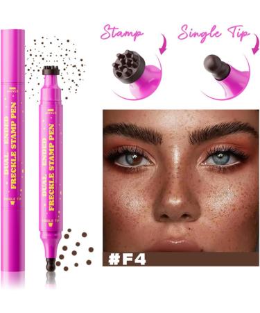Dioeazh Faux Freckles Pen 28ml Artificial Face Spots Stamp Long Lasting Double Sided Face Painting Tool for Women Halloween Effects Daily Use - Buy Online on GoSupps.com