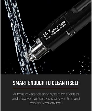 Kawasaki Seiki M-7 Nose Hair Trimmer: Multifunctional Trimmer for Men with Sterilized Coating, Water Resistant Design, and Travel Pouch - Buy Online on GoSupps.com