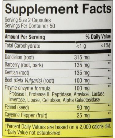 Nature's Way Digestion with Enzymes - 100 Capsules for Optimal Digestive Health - Buy Online on GoSupps.com