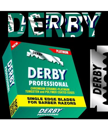 Derby Professional Single Edge Razor Blades - Pack of 400 for Smooth Shaving | International Shipping Available - Buy Online on GoSupps.com