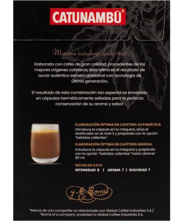 Global Coffee Industries Catunamb Koffiecapsules 16 capsules 128 g - Buy Online on GoSupps.com