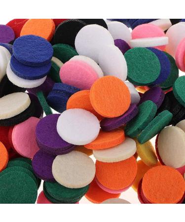 200 Colorful 21mm Oil Refill Pads for Perfume Medallions & Diffusers | Essential Oil Accessories - Buy Online on GoSupps.com