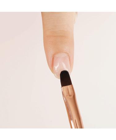 Bluesky Synthetic Black Gel Nail Brush for Poly Gel, Gum Gel & Builder Gel Extensions - Nail Art Tool - Buy Online on GoSupps.com