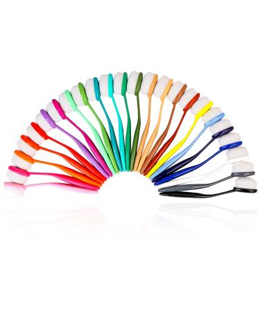 Yoseng 24 Pack Ink Blending Brushes Blenders Ink Blending Tool for Card Making Craft Broad Application Assortment Paper Crafter Color Code Handle (Brush Head Size 0.85 Inches) 24 Color Brushes - Buy Online on GoSupps.com