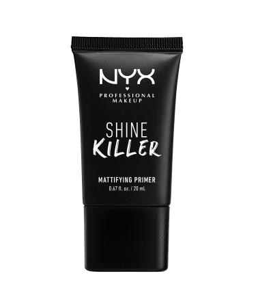NYX Professional Makeup Primer Shine Killer Makeup basis vegan formula matting coal powder against oily shine 20 ml shine killer 20 ml (1 Pack) single
