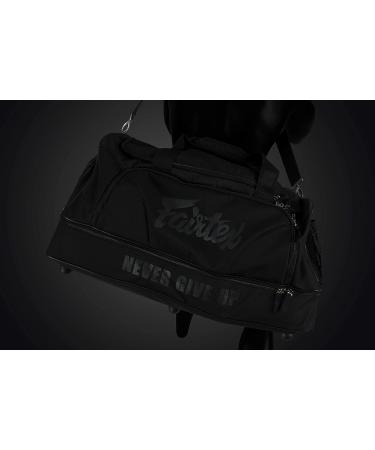 Fairtex Gym Bag for Muay Thai, Boxing, Kickboxing & MMA - Black - Buy Online on GoSupps.com