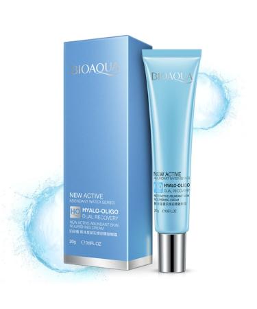 BIOAQUA New Active Abundant Water HYALO-OLIGO Dual Recovery Nourishing Natural Extract Cream 20g