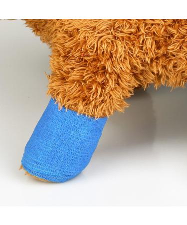 2Pcs Self Adhesive Elastic Bandage - Medical Compression Wrap for Swelling & Sports Injuries Relief | First Aid Tape for Soreness - Buy Online on GoSupps.com