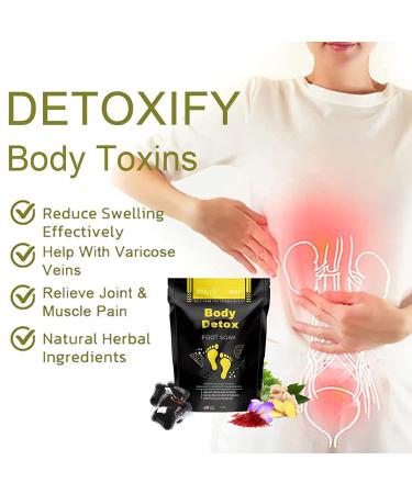 MAGIHERBE Herbal Detox Foot Soak Beads - Body Cleansing & Shaping Detox (3 Pack / 15 pcs) - Buy Online on GoSupps.com