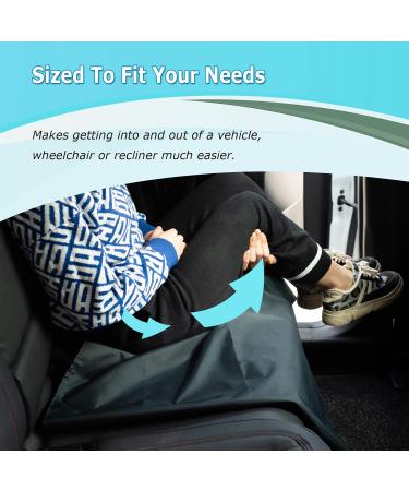 Lotchen Pipe Slide Tarpaulins for Patient Transfer | Sliding Tarpaulins for Seniors - 27.5 x 43.3 (70x110cm) Black - Buy Online on GoSupps.com