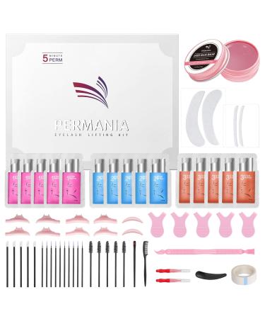 Permania eyelash lifting set eyebrow lifting set 2023 brand new lash lift kit suitable for the salon and home use a mother's day poison and birthday present can be eyelash lifting + adhesive light - Buy Online on GoSupps.com