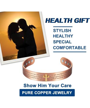 Shop EneroppeX Coppe Magnetic Bracelet for Women Stylish Cuff Bangles & Magnetic Therapy Jewelry | Free International Shipping - Buy Online on GoSupps.com