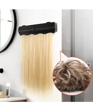 Neamou Extension Holder for Styling - Hair Extension Rack for Wall - Lightweight Wig Holder Hair Rack for Styling Coloring Blow Tape Weft Clip in Halo Extensions Black - Buy Online on GoSupps.com