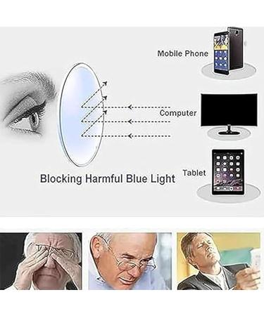 Buy Outfany Intellireaders Titanium Reading Glasses 3.5X - Stylish Grey Readers for Men & Women | International Shipping Available - Buy Online on GoSupps.com
