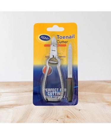 Professional Toe Nail Clippers Cutters Nippers for Thick Toenails Nail Clippers for Fingernails Podiatry Instruments Clippers with Ingrown Toe Nail File- Nail Cutter| toe nail clippers for thick nails - Buy Online on GoSupps.com