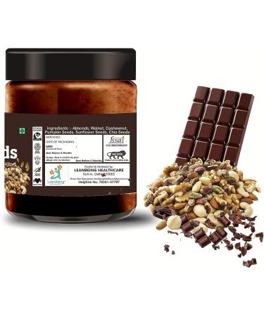 Green Velly Keto Chocolate Spread | 6 Organic Nuts and Seed Butter 500G (No Added Sugar Vegan High Protein Keto Friendly - Buy Online on GoSupps.com