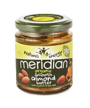 Meridian Organic Smooth Almond Butter with Salt 170g