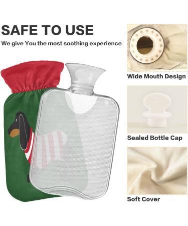 Hot Water Bottle for Dogs - Dachshund Safe 1L BPA Free with Cover | Pain Relief & Comfort for Paws - Buy Online on GoSupps.com