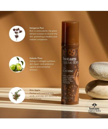 Botany Native Flora Day Cream | Nourishing Moisturizer with Australian Plant Extracts | Anti-Aging & Redness Relief for Men & Women - 1.7 Fl Oz - Buy Online on GoSupps.com