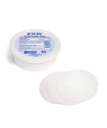 B-Sure Witch Hazel Pads - 40 Count | Gentle Pre-Moistened Proven Relief - Buy Online on GoSupps.com