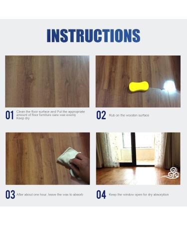 Wood Restoration Beeswax - Household Wood Polishing Beewax Multi-Purpose Home Polishing Accessory for Chairs Tables Desks Floors and Benches Proidl - Buy Online on GoSupps.com